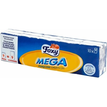 Foxy Mega Носни кърпи 1бр/10бр - 10бр (3152)
