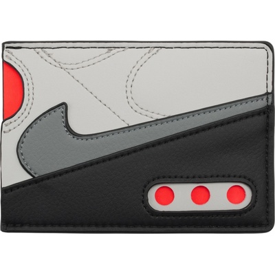 Nike ACCESSORIES ICON AIR MAX 90 CARD WALLET N.100.9740.068 Sivá
