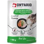 ONTARIO Онтарио пауч с пиле и скариди в сос 80г (213-3538)