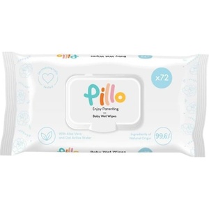Pillo Мокри кърпички 72 бр (pil040015)