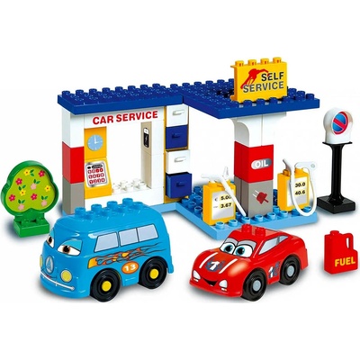 Unico Cars Čerpací stanice 43 ks 8565