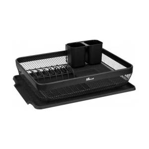 Horecano - Метален стелаж / сушилник за чинии 43x32xh13, 5см MATT BLACK HOME-(KM010A) (0185158)