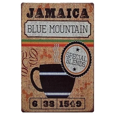 Ceduľa Jamaica Coffee