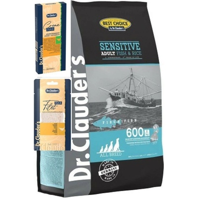 Dr.Clauder's Best Choice Adult Sensitive Fish & Rice 4 kg