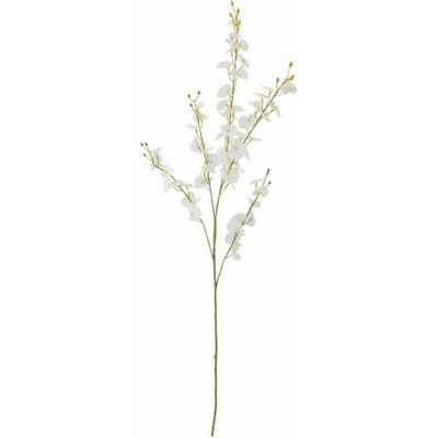 Umelá kvetina výška 91,5cm ORCHID Bloomingville - biela