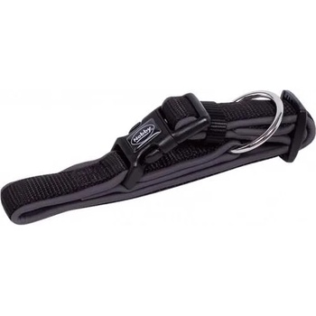 Image 1 of Nobby Нашийник за куче nobby classic preno, найлон с неопренова подплата, дебелина 25-35 мм, дължина 40-55 см - черен/сив, Германия - 80523-05