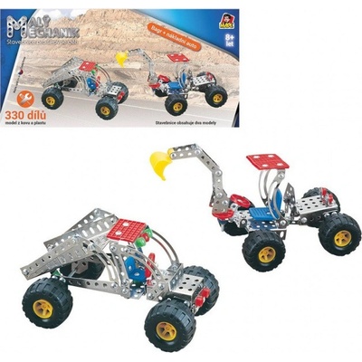 MADE Malý mechanik Bagr a traktor 330 ks