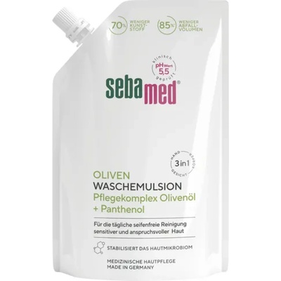sebamed Почистваща емулсия със зехтин - пълнител - 400 мл