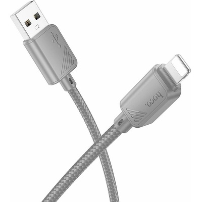 Hoco X110 USB A na Lightning Hoco 2,4 A 1m sivý