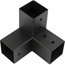 Domax Trámová spojka Y 120, čierna C 122x226x222x2,0