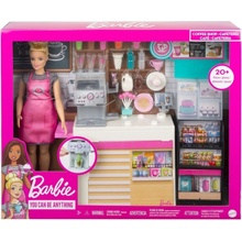 Barbie kaviareň s bábikou