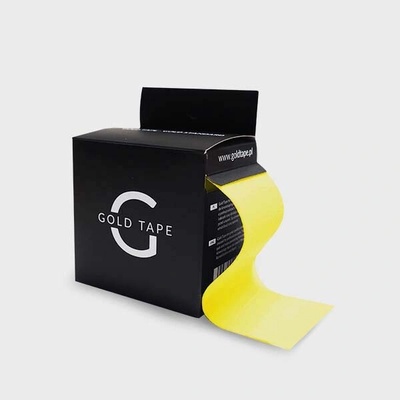 Gold Tape Tejpovací páska žlutá 5 cm x 5 m