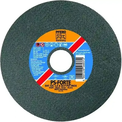 Pferd Умерено твърд карбофлексов диск pferd a60, 115 мм, 1, 0 мм (0061730100)