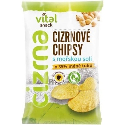 Vital Chips cizrnové s mořskou solí 65 g