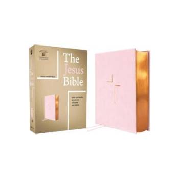 Image 1 of The Jesus Bible, ESV Edition, Leathersoft over Board, Pink
