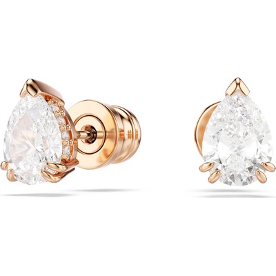 Swarovski Pozlátené kôstkové náušnice so zirkónom Stilla 5734248