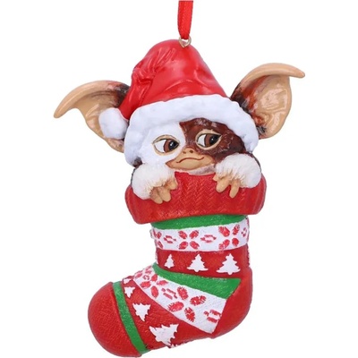 Nemesis Now Gremlins Gizmo In Stocking Hanging 12cm