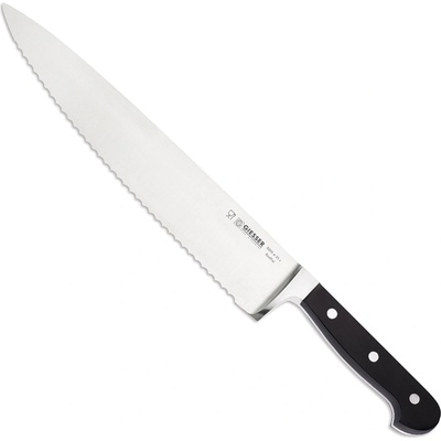 GIESSE Шефски нож Giesser 8280 w 25, широк, назъбен, 25 см острие (GIE.8280.w.25)