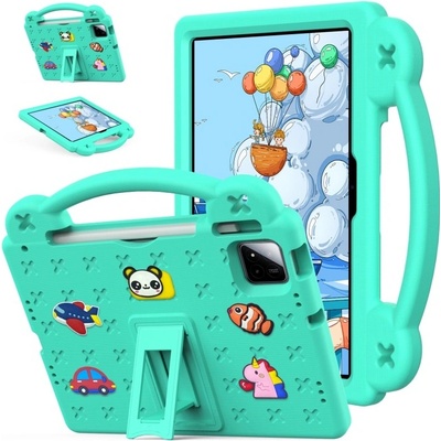 Vsetkonamobil 103612 FANY Detský kryt na tablet pre Xiaomi Pad 7 / Pad 7 Pro / Pad 8 / Pad 8 Pro zelený