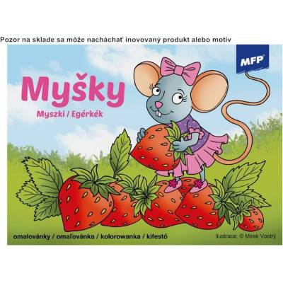Omaľovánka A5 Myšky MFP