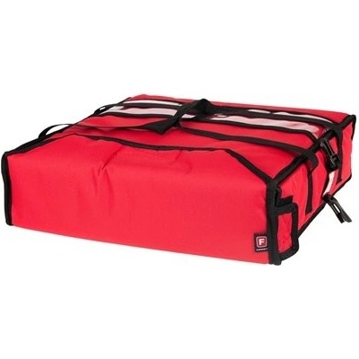 Taška na 2 pizzy XXL 60 x 60 cm s vyhříváním červená BAG_T2XXLSRSVR