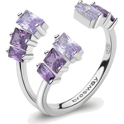 Brosway prsten Fancy Magic purple BWFMP17