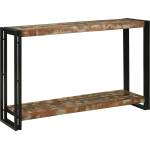 vidaXL Конзолна маса 120 x 33 x 75 см Солидно възстановено дърво (4104735)