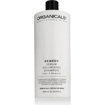 Organicals Remedy Sebum Volumizing Shampoo 1000 ml шампоан за по-голям обем на косата за жени