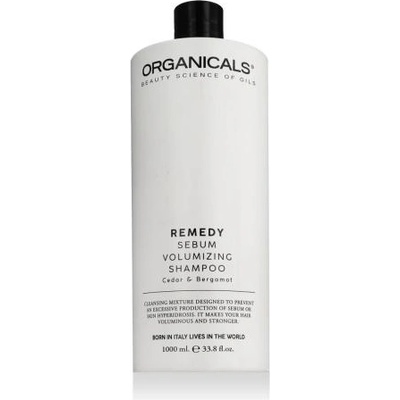 Organicals Remedy Sebum Volumizing Shampoo 1000 ml шампоан за по-голям обем на косата за жени