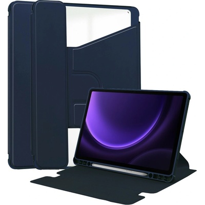 Vsetkonamobil 141651 CRYSTAL FLEXI Zaklápací obal pre Samsung Galaxy Tab S9 FE / Tab S10 FE / Tab S10 Lite tmavomodrý