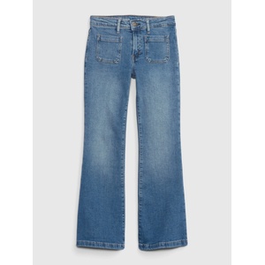 GAP Детски дънки High Rise Flare GAP GAP | Sin | Момичешки | 110 - zoot - 68,18 лв