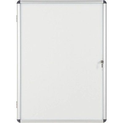 Bi-Office Vnitřní vitrína s bílým magnetickým povrchem, 720 x 980 mm – Sleviste.cz