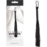  Камшик за грях, черен цвят - Sinful Whip Black (NSTOYS0224)