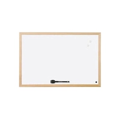 Bi-Office 30x40cm магнитна дъска с дървена рамка P8110-0140 (P8110-0140)