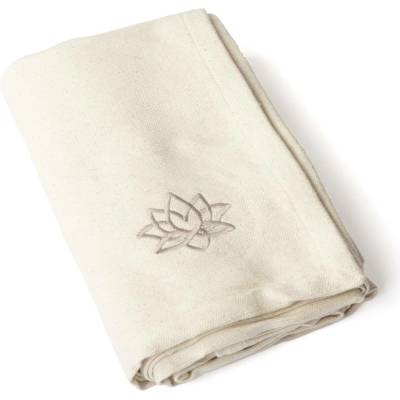 BODHI Deka na jógu SHAVASANA bavlna béžová 150 x 200