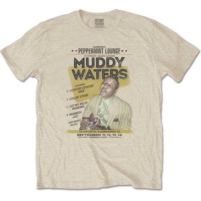 Muddy Waters tričko Peppermint Lounge Natural