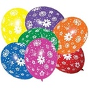 VsM ČR Balónky všech barev s motivem kytek B7