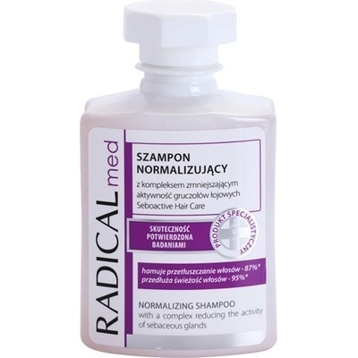 Ideepharm Radical Med Normalize šampón pre mastné vlasy a vlasovú pokožku 300 ml