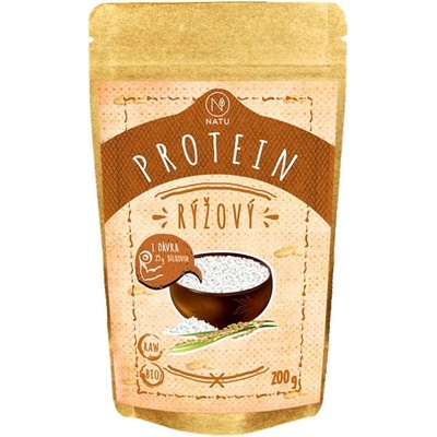 NATU Rýžový protein Bio 200 g