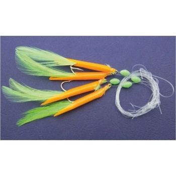 Mistrall Systém na lov tresiek 0,60mm 3/0 Zelená Morský Náväzec