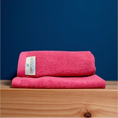 Kirpoglou Řecko obličejový ručník 30 x 30 beauty fuchsia