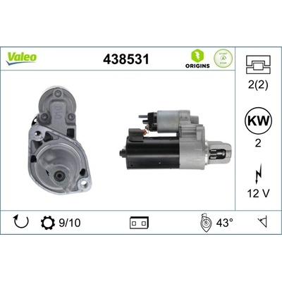 Startér VALEO 438531