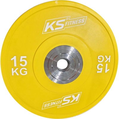 Kubisport CWPRO15 Náhradný Celogumový kotúč s oceľovým stredom 15 kg 50 mm