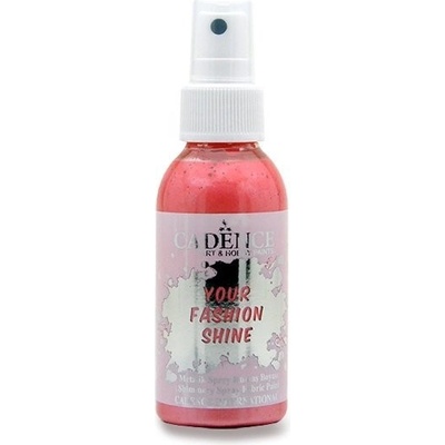 Farba na textil CADENCE YOUR FASHION SHINE 100 ML červená
