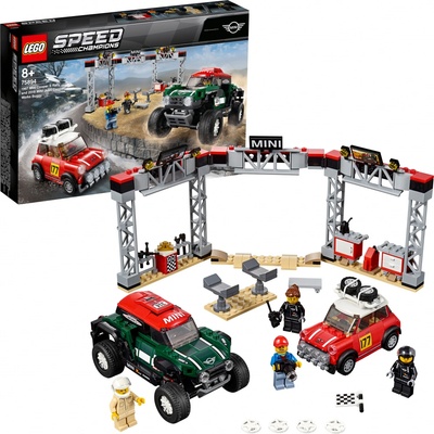 LEGO® Speed Champions 75894 1967 Mini Cooper S Rally a 2018 MINI John Cooper Works Buggy