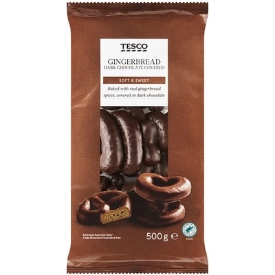 Tesco Perníky v čokoládovej poleve 500 g