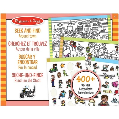 Melissa & Doug Blok so 400 samolepkami