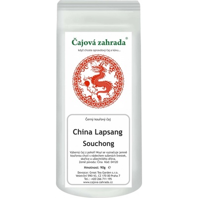 Čajová zahrada China Lapsang Souchong černý čaj 1 kg