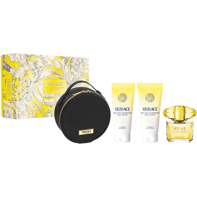 Versace Yellow Diamond - EDT 90 ml + BL 100 ml + SG 100 ml + Bag за жени