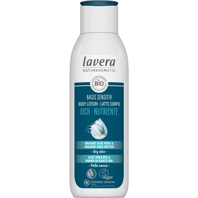 Lavera Basis Extra vyživující telové mlieko 250 ml
